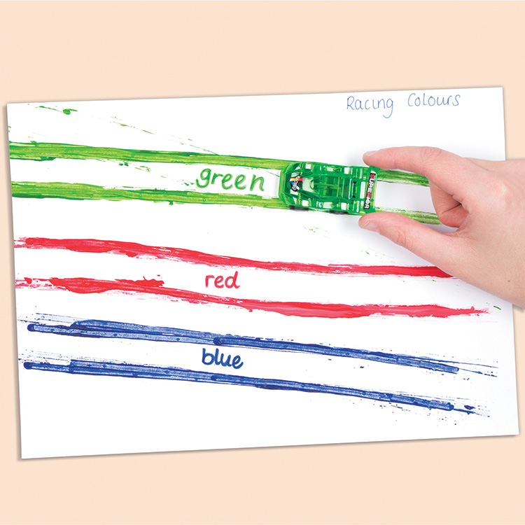 Colour Racing Picture Activity