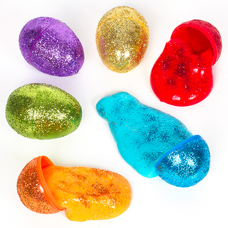 Glitter Egg Slime