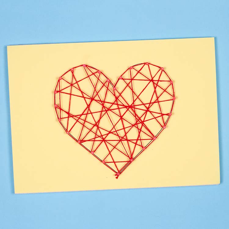 Heart String Art