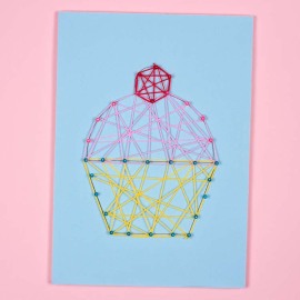 Cupcake String Art