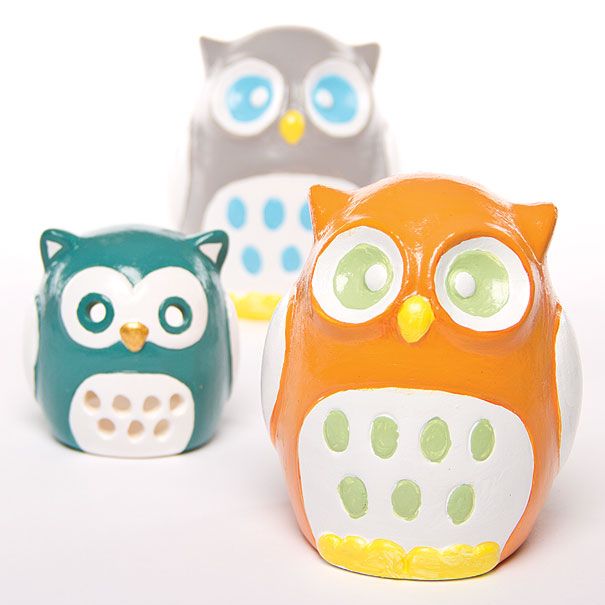 Ceramic Owl Collection