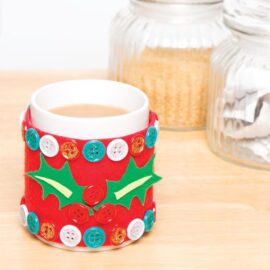 Felt Christmas Cup Warmer