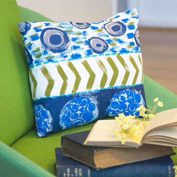 Printed Fabric Cushion