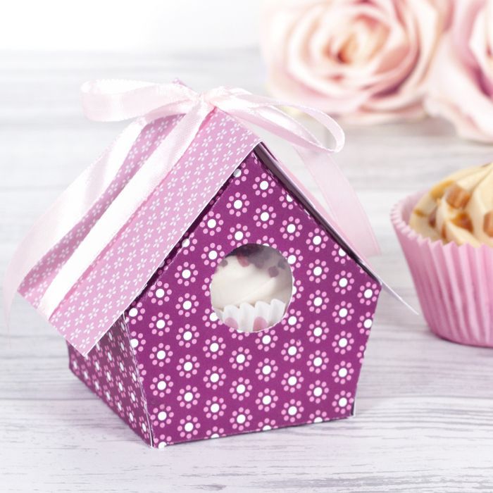 Birdhouse Cupcake Box