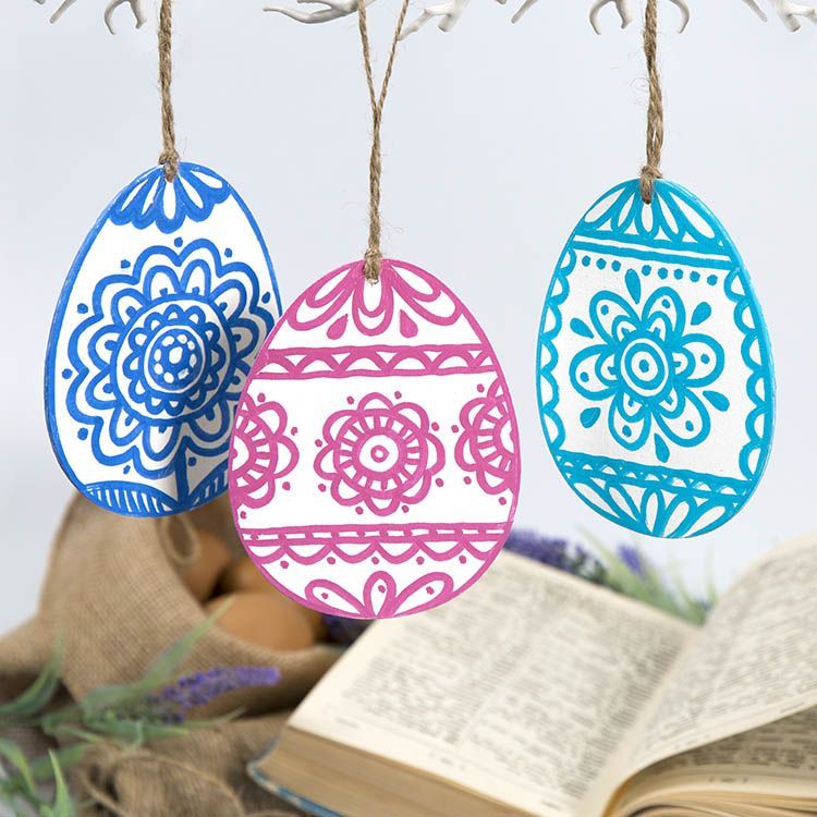 Scandi-Style Easter Eggs