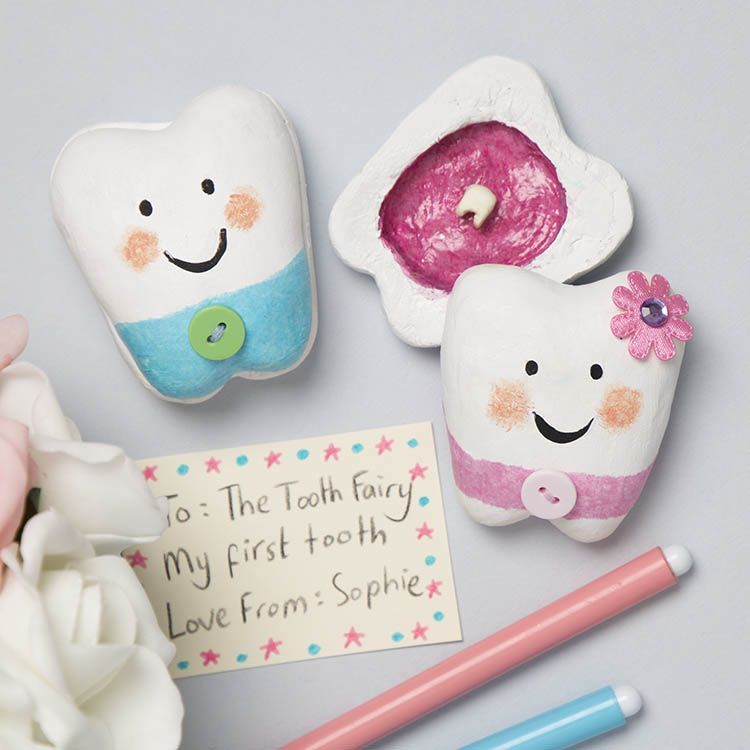 Clay Tooth Fairy Box