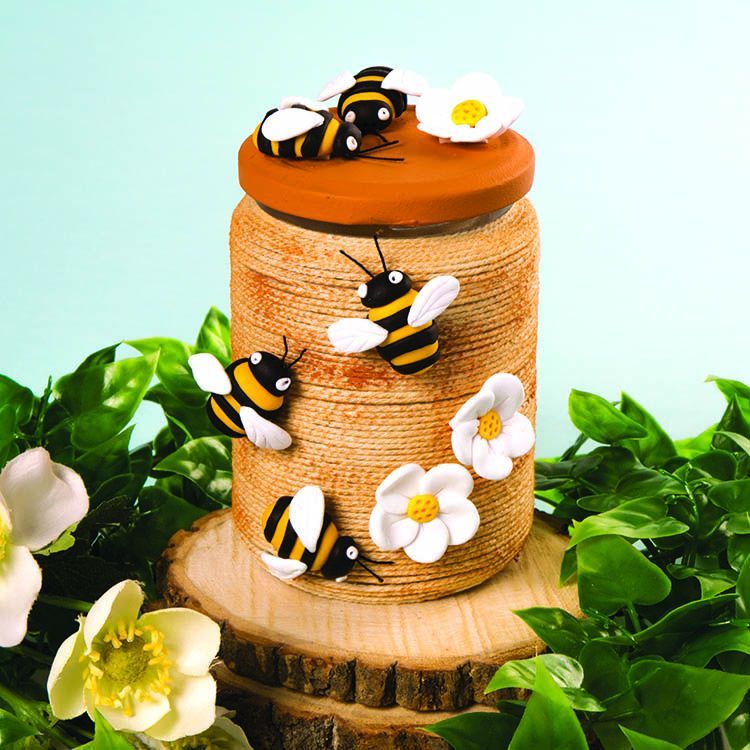 Honey Bee Jar