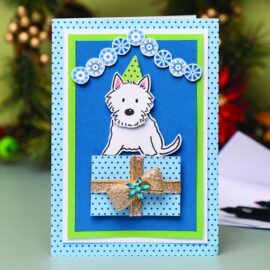 Christmas Westie Card