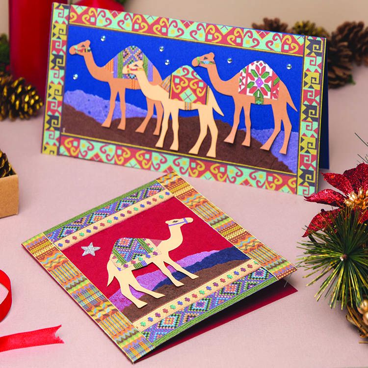 Christmas Camels Card