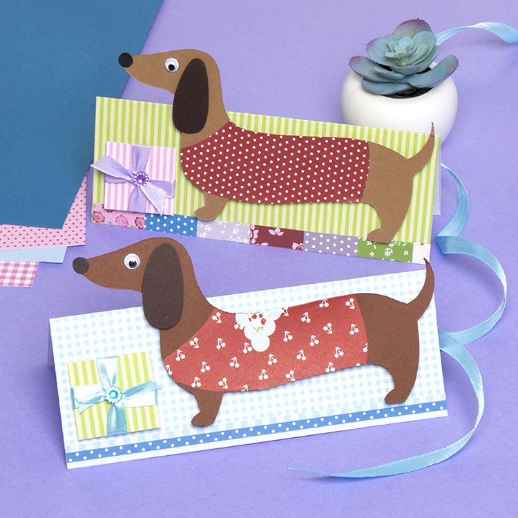 Dachshund Greeting Card