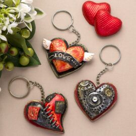 Heart Keyring