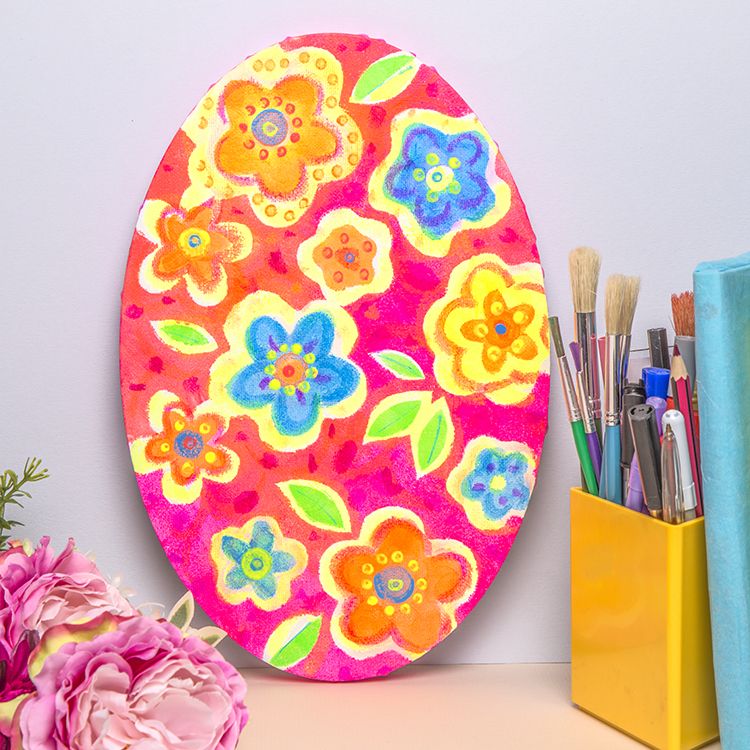 Easter Canvas Painting