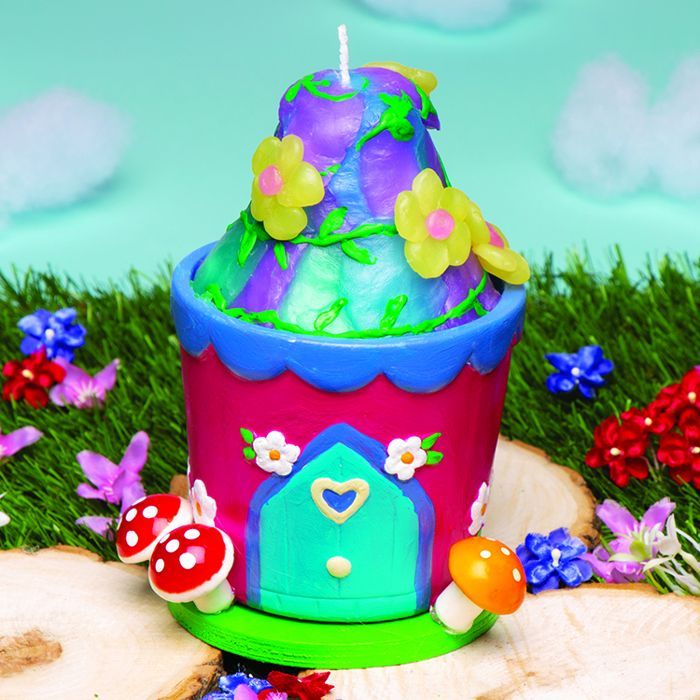 Fairy House Candle