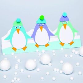 Pastel Penguins Cards