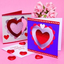 Heart Window Card