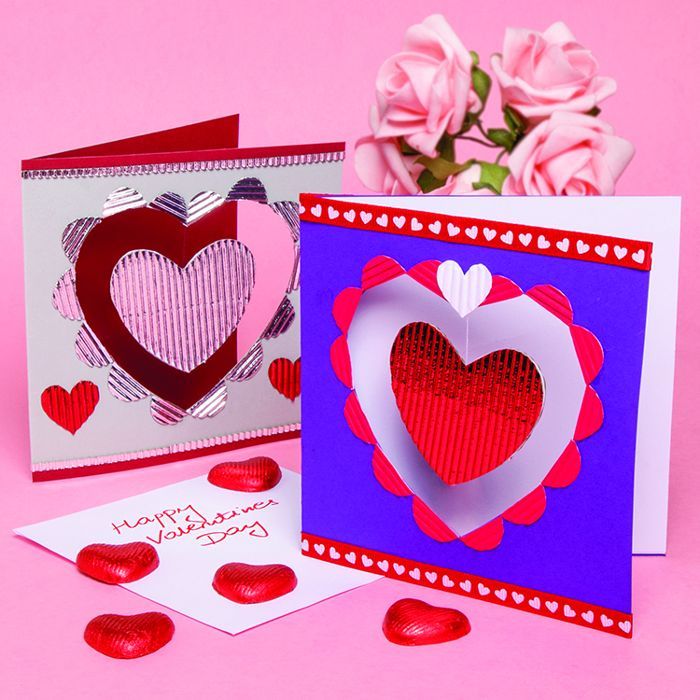 Heart Window Card