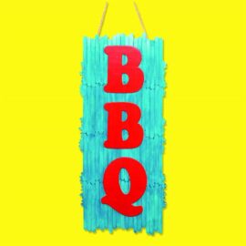 Barbeque Wooden Sign