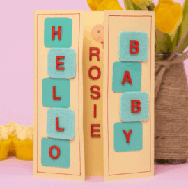 “Hello Baby” Card