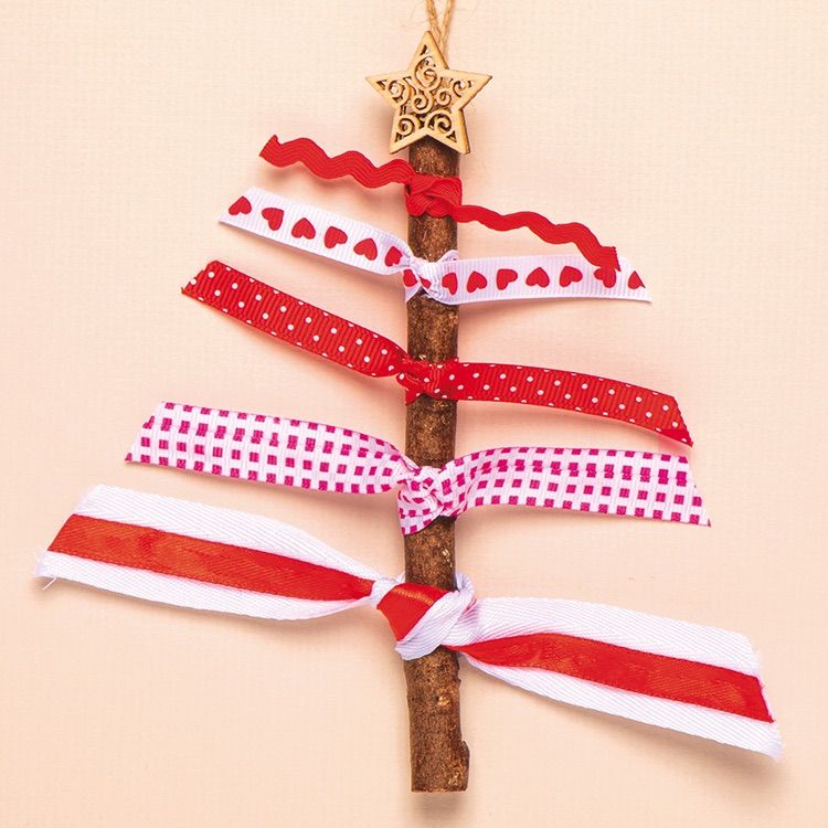 Ribbon Christmas Tree Decoration