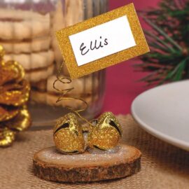 Jingle Bell Place Card Holder