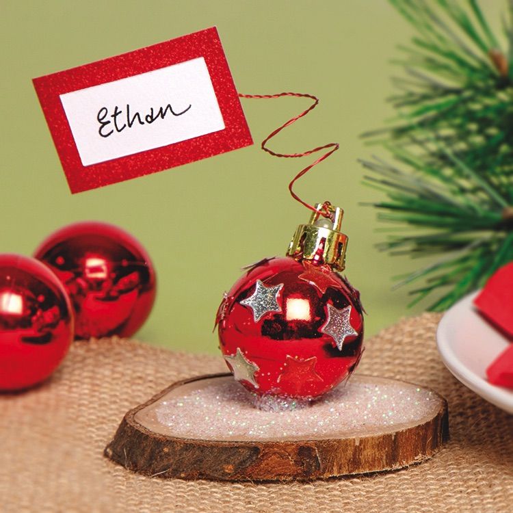 Bauble Place Card Holder