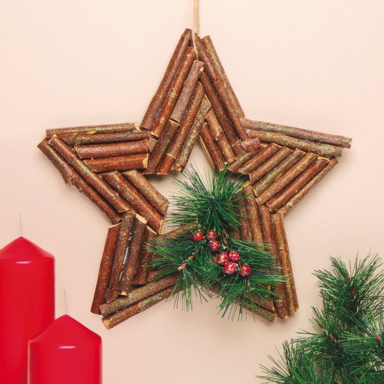 Willow Star Wreath