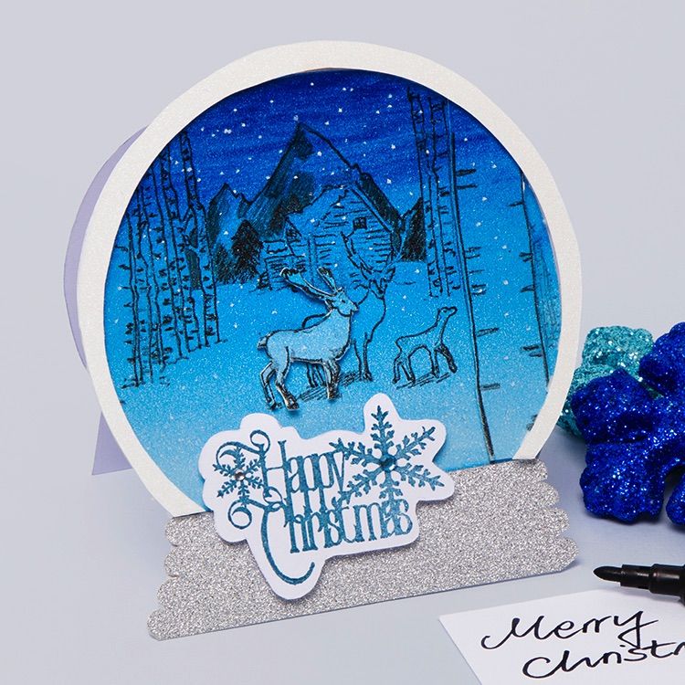 Snow Globe Card