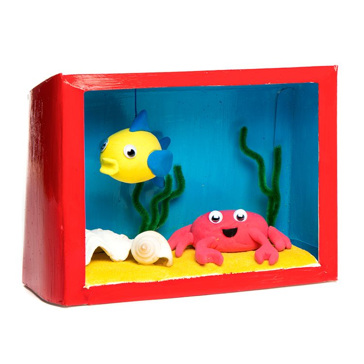 How to make a Aquarium Diorama Box