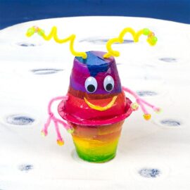 Make a Flowerpot Alien