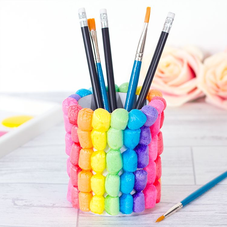 Rainbow Pen Pot