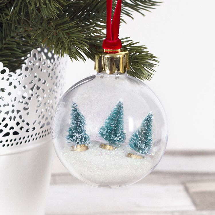 Winter Scene Bauble