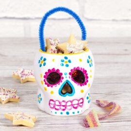 Skull Treat Basket