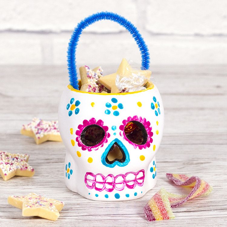 Skull Treat Basket