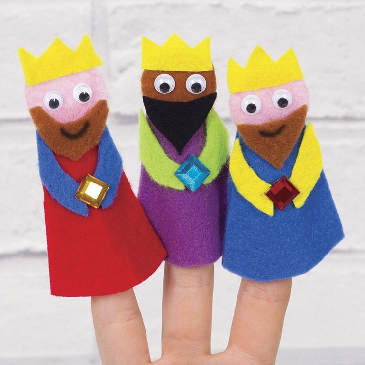 Three Wise Men Finger Puppets