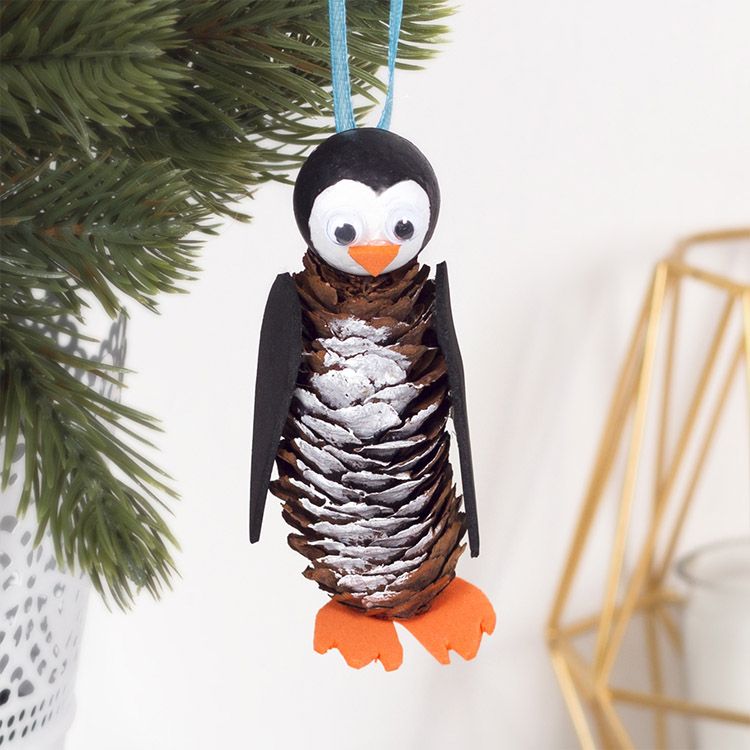 Pine Cone Penguin