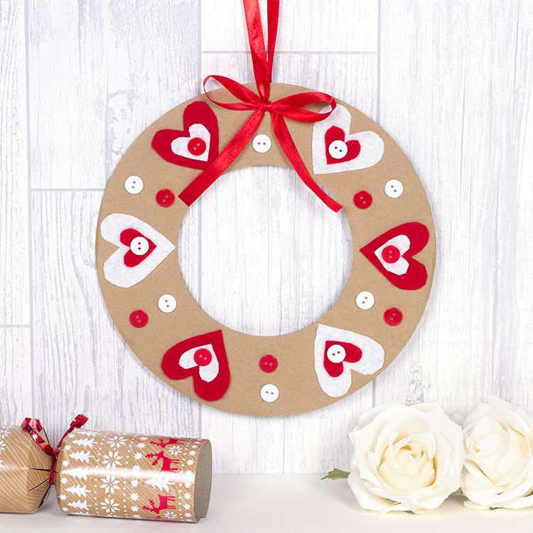 Scandi Craft Wreath