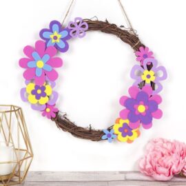 Spring Flower Wreath