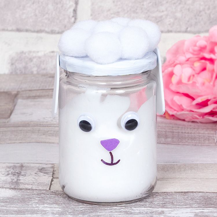 Lamb Slime Jar