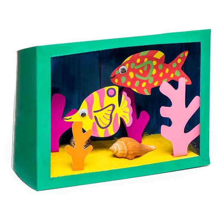 Coral Reef Diorama