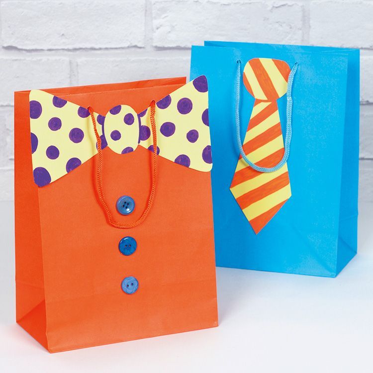 Funky Tie Gift Bags