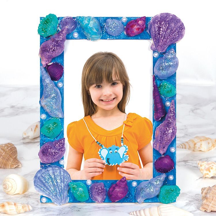 Mermaid Shell Frame