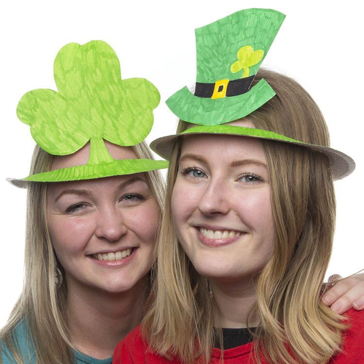 Shamrock and Leprechaun Hats