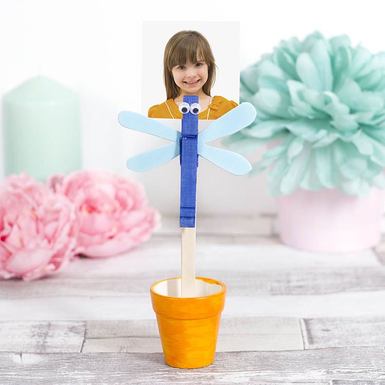 Dragonfly Photo Holder