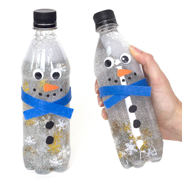 Snowman Sensory Bottle