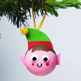 Festive Elf Decoration