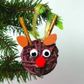 Reindeer Christmas Bauble