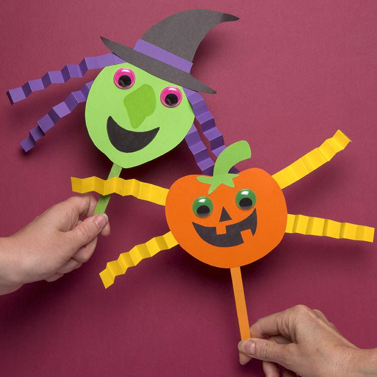 Halloween Stick Puppets