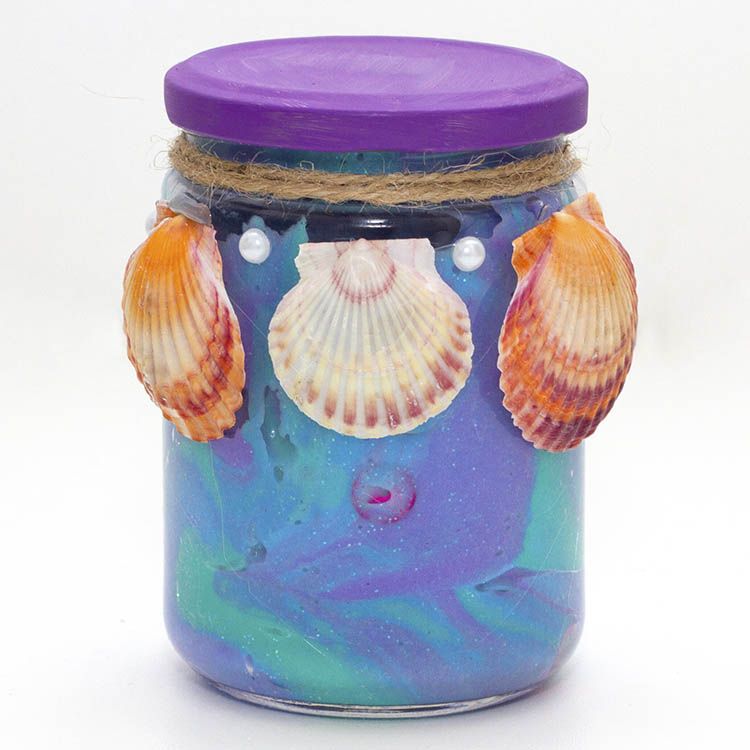 Mermaid Slime Jar