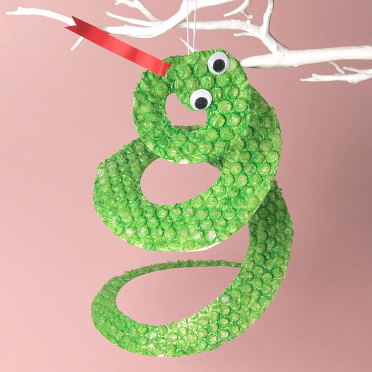 Paper Plate Snake