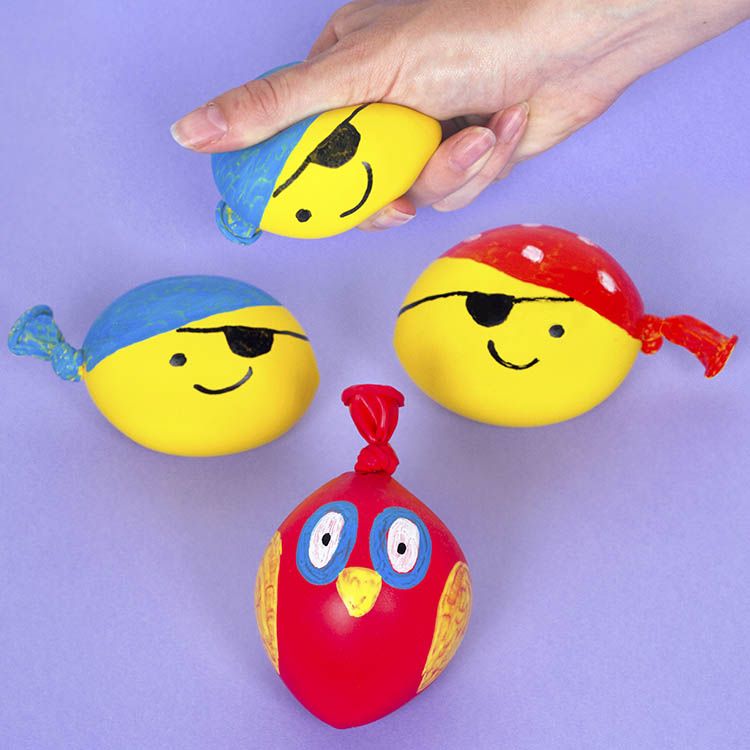 Pirate Stress Balls